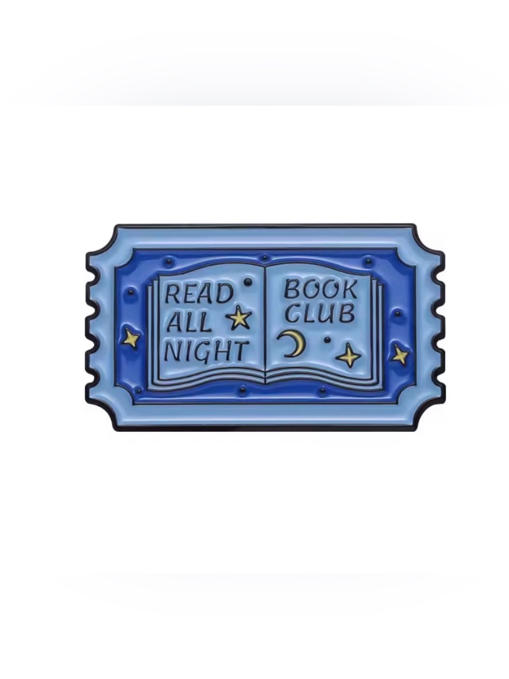 $2 Read All Night Book Club Enamel Pin $2 WITH ANY $10 ORDER OR MORE